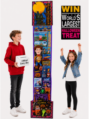 6 Foot Deluxe Halloween Stocking With Toys