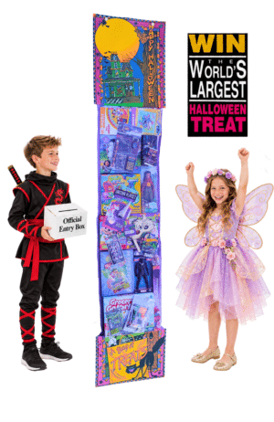 8 Foot Halloween Stocking With Toys