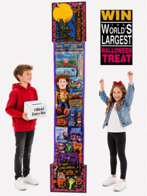 8 Foot Halloween Stocking With Toys