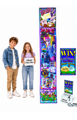 6 Foot Tall Standard Easter Basket With Toys