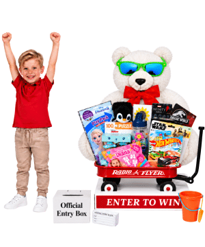 Giant Summer Fun Teddy Bear With Toys